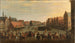 La licenziamento dei mercenari Waardgelders al servizio del governo municipale del principe Maurits a Utrecht il 31 luglio 1618 - Joost Cornelisz Droochsloot — vista dell’opera