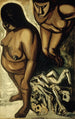 Femmes indiennes de la série Los teules - José Clemente Orozco — vista dell’opera