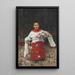 The Little Singer - José Gallegos y Arnosa — framed artwork on a wall