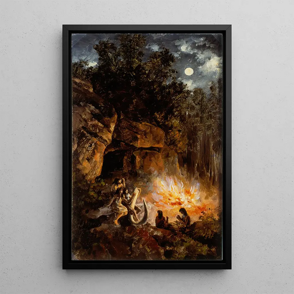 Jos Mara Velasco - Scene from the Quaternary upper Paleolithic Period.webp