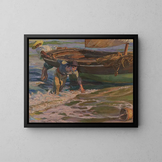 Jos Mongrell - Beaching the boat.webp