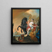 Hercule che salva Hesione - Josef Adam Ritter von Mölck — quadro incorniciato alla parete
