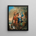 Perseus rettet Andromeda - Josef Adam Ritter von Mölck — gerahmtes Bild an der Wand