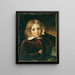 Ritratto di un ragazzo - Josef Bayer — quadro incorniciato alla parete