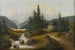 Landschaft von Bach - Josef Burgaritzky — Ansicht des Kunstwerks