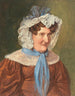 Dame al cappello di pizzo Ritratto di Frau Drexler - Josef Danhauser — vista dell’opera