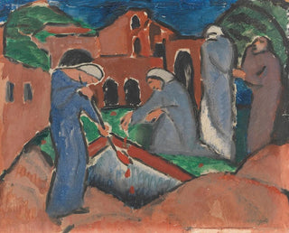 Beerdigung - Josef Eberz — Ansicht des Kunstwerks