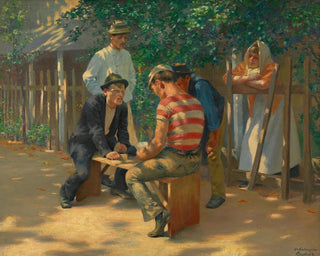 Josef Engelhart - Die Kartenspieler.webp
