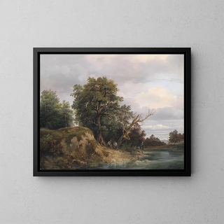 Josef Feid - Angler am Fluss.webp