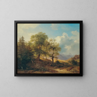 Josef Hger - Sommerlandschaft im Hochgebirge.webp