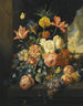 Nature morte con tulipani, rose e frutta - Josef Holstayn — vista dell’opera