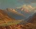 Bachstein vicino a Bad Gastein - Josef Mayr — vista dell’opera