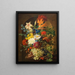 Blumenstrauß - Josef Nigg — gerahmtes Bild an der Wand