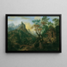 Berglandschaft - Josef Orient — gerahmtes Bild an der Wand