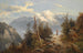 Alpine landscape painting - Josef Thoma — artwork view