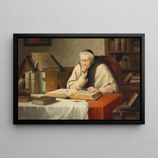 Josef WagnerHhenberg - Lesender Mnch.webp