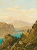 View of Königssee and Untersberg - Josef von Schlägl — artwork view