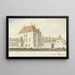 Château 't Weldam près de Goor - Joseph Adolf Schmetterling — quadro incorniciato alla parete