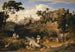 Landschaft bei Olevano mit einem Tanz der Bauern - Joseph Anton Koch — Ansicht des Kunstwerks