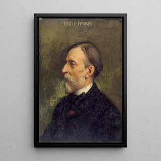 Joseph Blanc - Portrait dmile Perrin 18141885 administrateur de la ComdieFranaise.webp