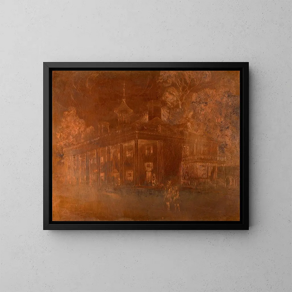 Mont Vernon - Joseph C. Claghorn — gerahmtes Bild an der Wand