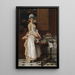 La Fille aux cerises - Joseph Caraud — gerahmtes Bild an der Wand
