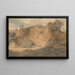 Sand Pits at Hunsdon - Joseph Clarendon Smith — framed artwork on a wall