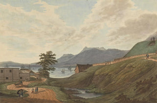 Joseph Constantine Stadler - Soongey Lamou Hills Fort Marlborough Benkulen Sumatra 1799.webp