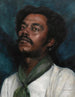Portrait eines Mannes mit grünem Krawatte - Joseph David Greenbaum — Ansicht des Kunstwerks
