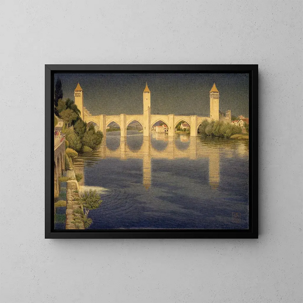 Joseph Edward Southall - Pont Valentre Cahors France.webp