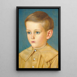 Joseph Edward Southall - Portrait of the artists nephew Edward Stafford Allen.webp