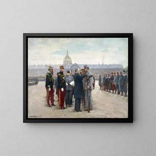 Joseph Flix Bouchor - Remise De Dcorations Sur Lesplanade Des Invalides Par Le Prsident Poincar Le 17 Septembre 1915.webp