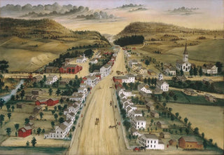 Joseph H Hidley - View of Poestenkill New York.webp