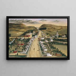 Joseph H Hidley - View of Poestenkill New York.webp