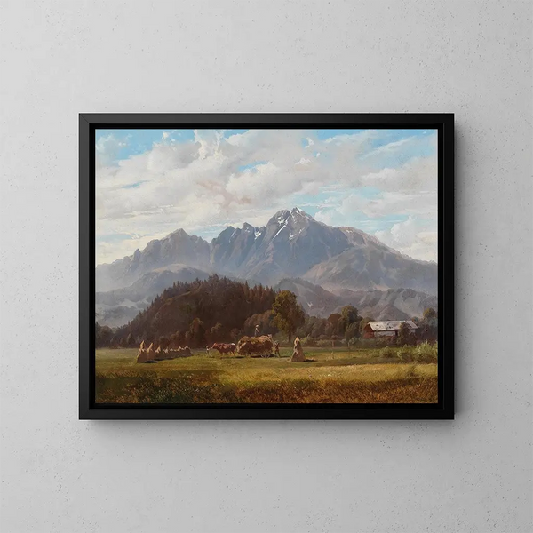 Gll - Joseph Heicke — gerahmtes Bild an der Wand