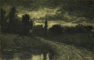 Joseph Henry Sharp - Afterglow.webp