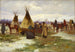 Cortège funèbre d'un chef corbeau - Joseph Henry Sharp — Ansicht des Kunstwerks