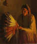 L'objet Bonnet de guerre - Joseph Henry Sharp — Ansicht des Kunstwerks