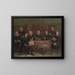 Studio per un ritratto di gruppo - Joseph Highmore — quadro incorniciato alla parete