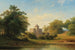 a castle by a lake - Joseph Holzer — artwork view