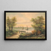 Lac Chautauqua - Joseph Hoover — quadro incorniciato alla parete