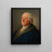 Nikolaus Josef Freiherr von Jacquin, botanist and chemist - Joseph Krafft — framed artwork on a wall