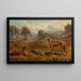 Belle du village et belle du cottage - Joseph Lee — quadro incorniciato alla parete