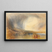 Flüelen vom Vierwaldstättersee - Joseph Mallord William Turner — gerahmtes Bild an der Wand