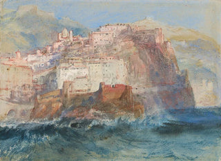 Joseph Mallord William Turner - Genoa from the Sea looking up to the Church of Santa Maria Assunta in Carignano.webp