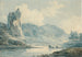 Rocher d'Ilam, Dovedale, Derbyshire - Joseph Mallord William Turner — Ansicht des Kunstwerks