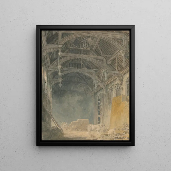 Joseph Mallord William Turner - Interior of St Johns Palace Eltham.webp