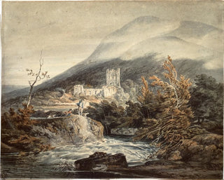 Joseph Mallord William Turner - Llanthony Abbey Monmouthshire.webp