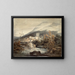 Abtei Llanthony, Monmouthshire - Joseph Mallord William Turner — gerahmtes Bild an der Wand