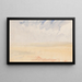 Das Skizzenbuch der Manche 34 - Joseph Mallord William Turner — gerahmtes Bild an der Wand